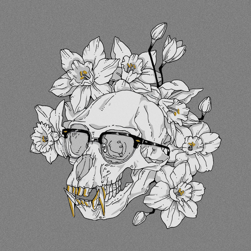 I Created Animal Skull Tattoo Designs Based On The 12 Chinese Zodiacs I Created Animal Skull Tattoo Designs Based On The 12 Chinese Zodiacs