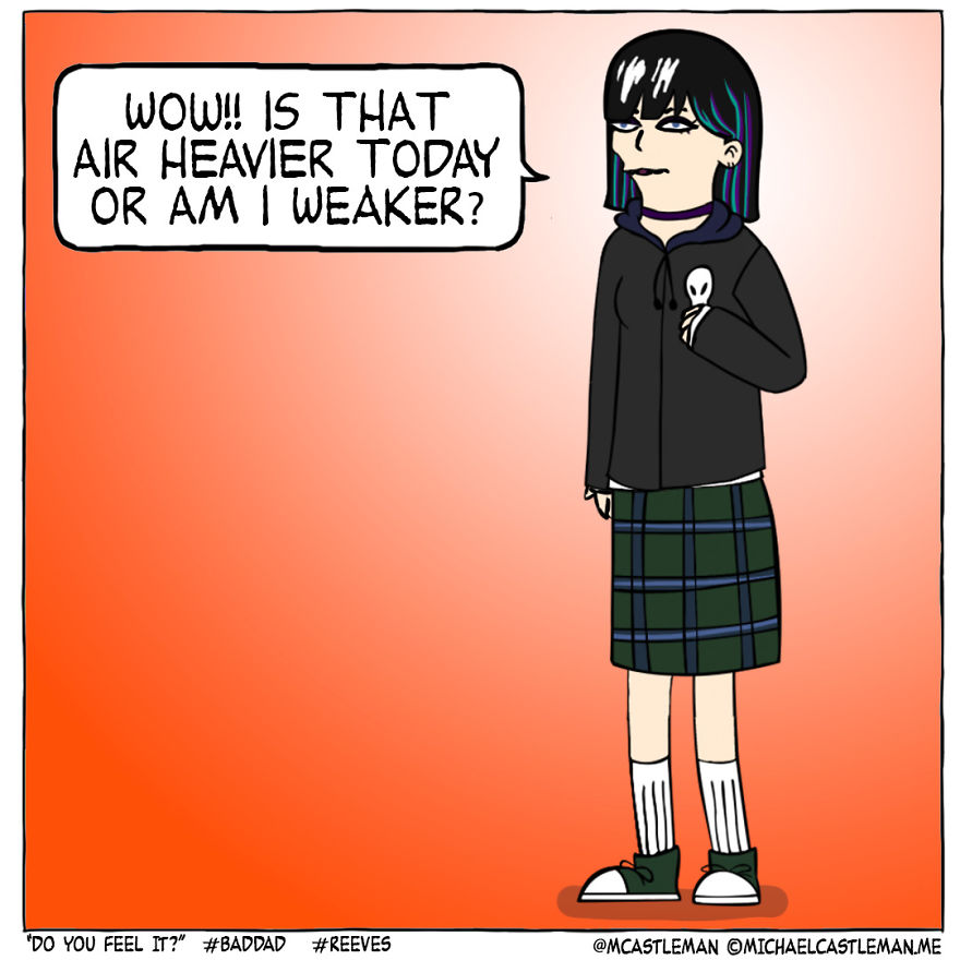 Her Shoulders Are Always Down...