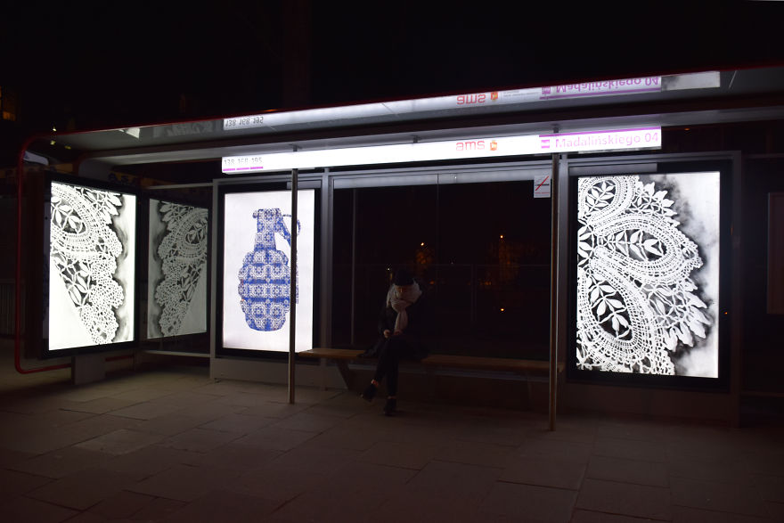 Poland, Warsaw (Ad Takeover With Sc Szyman)