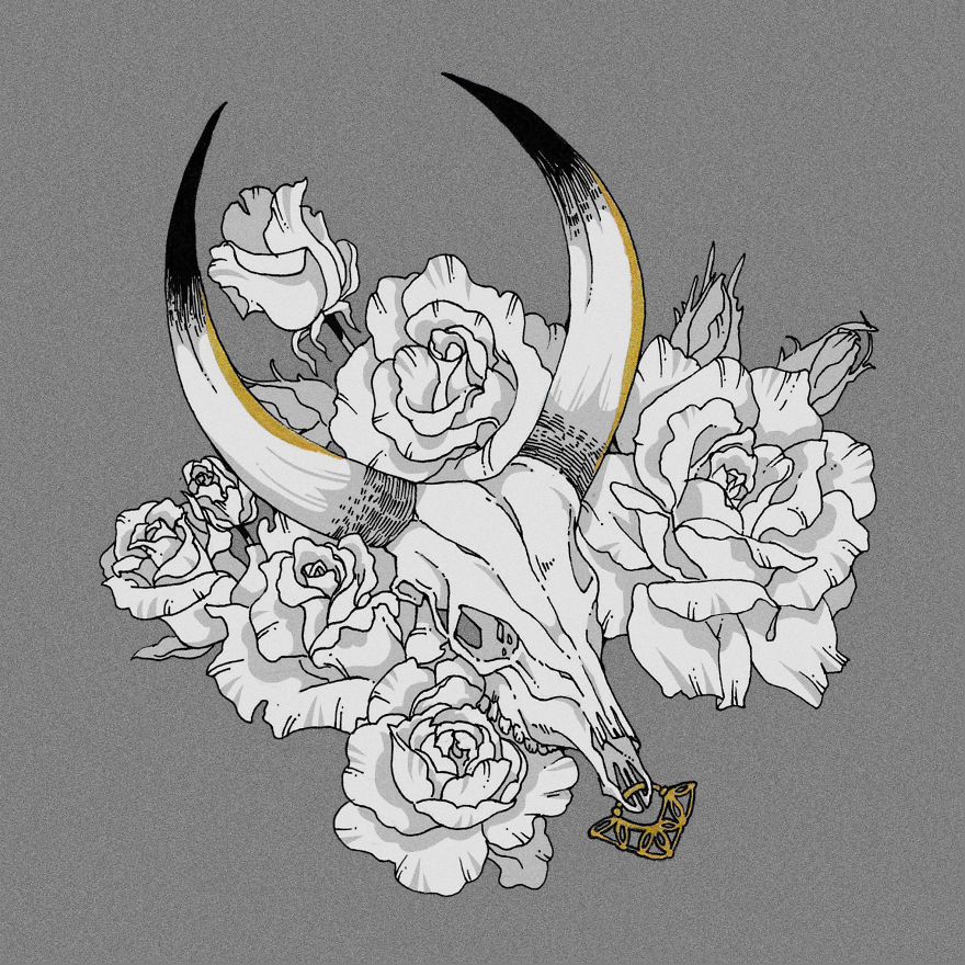 I Created Animal Skull Tattoo Designs Based On The 12 Chinese Zodiacs I Created Animal Skull Tattoo Designs Based On The 12 Chinese Zodiacs