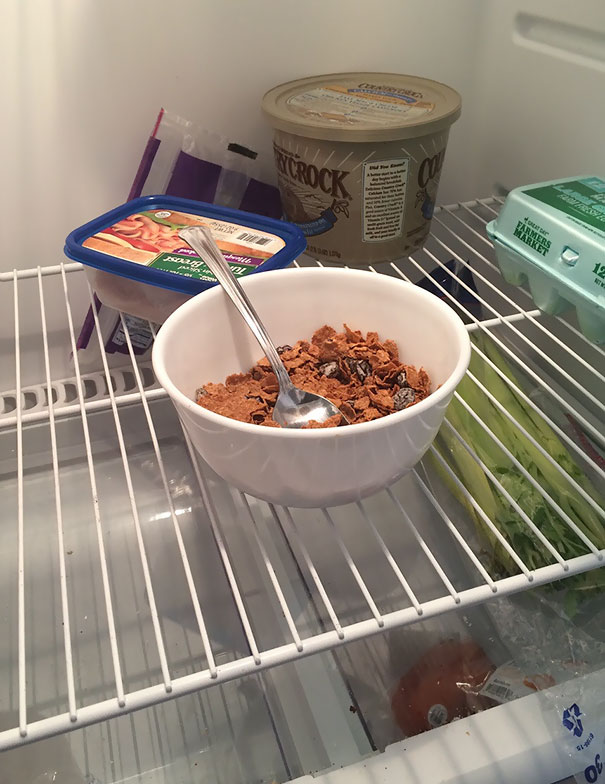 This Is How My Roommate Tells Me We Need More Milk