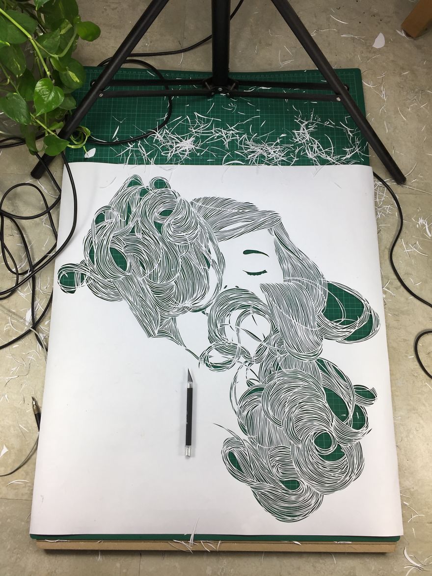 I Cut Hair On Paper I Cut Hair On Paper