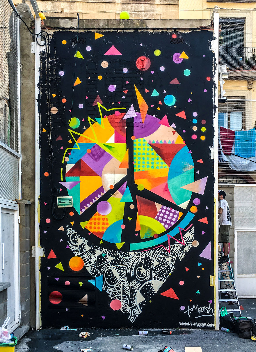 Tim Marsh Adds Colors To The Streets Of The World Tim Marsh Adds Colors To The Streets Of The World