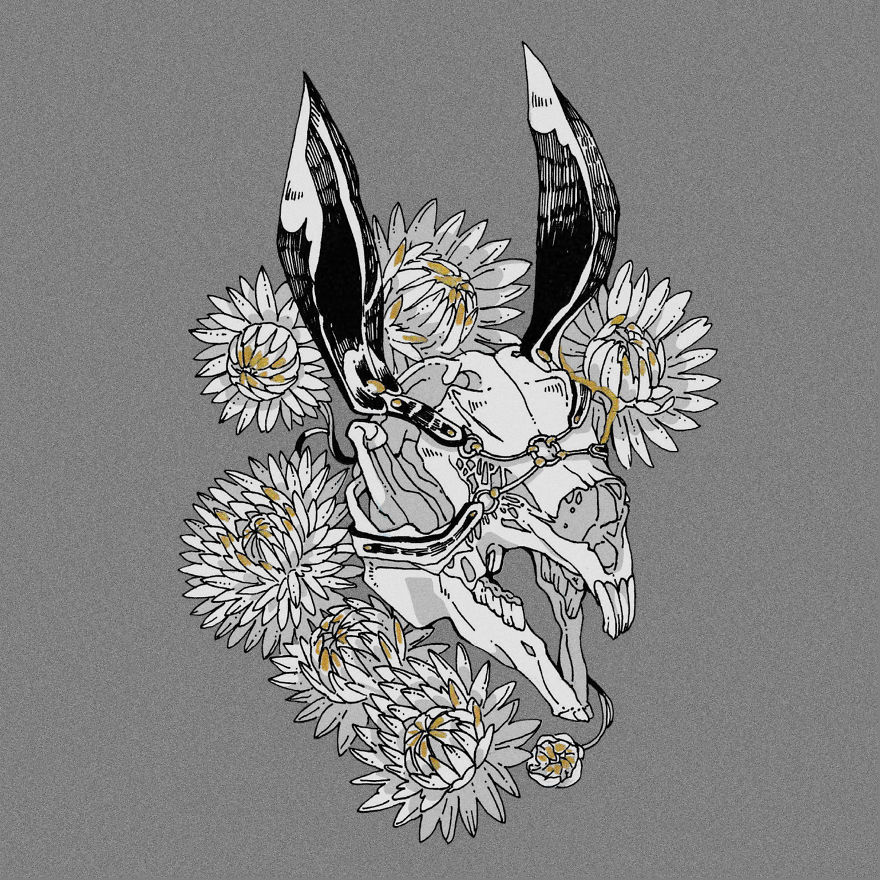 I Created Animal Skull Tattoo Designs Based On The 12 Chinese Zodiacs I Created Animal Skull Tattoo Designs Based On The 12 Chinese Zodiacs