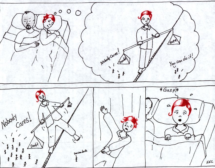 I Make Comics To Help Me Deal With My Chronic Fatigue.