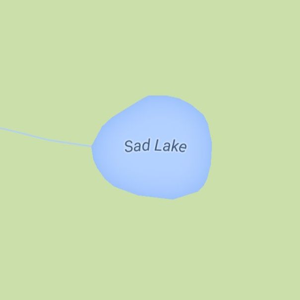 Sad Lake, Oregon, USA
