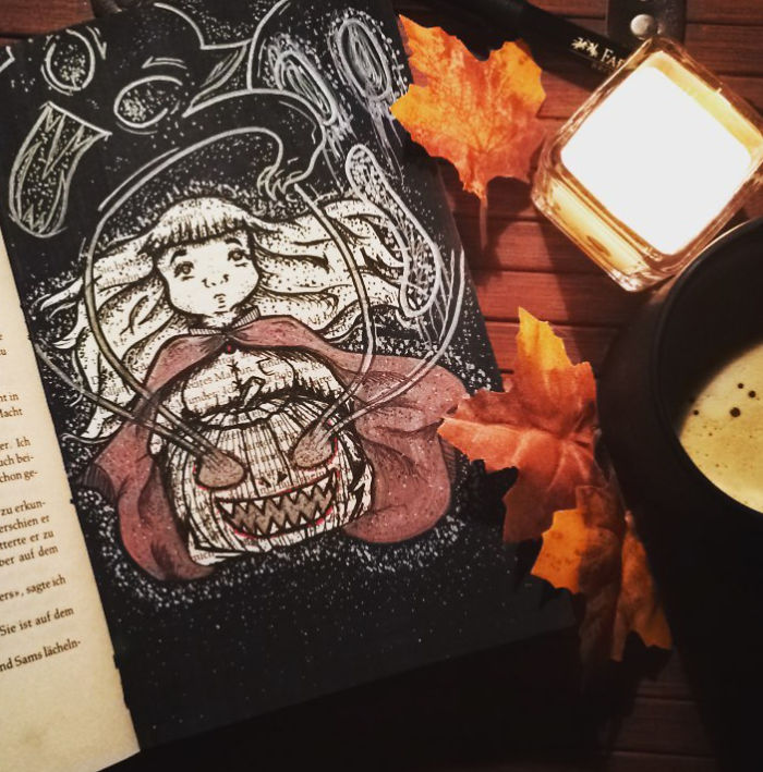 I Use Old Books To Create Art