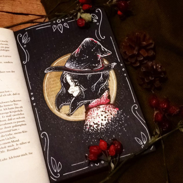 I Use Old Books To Create Art