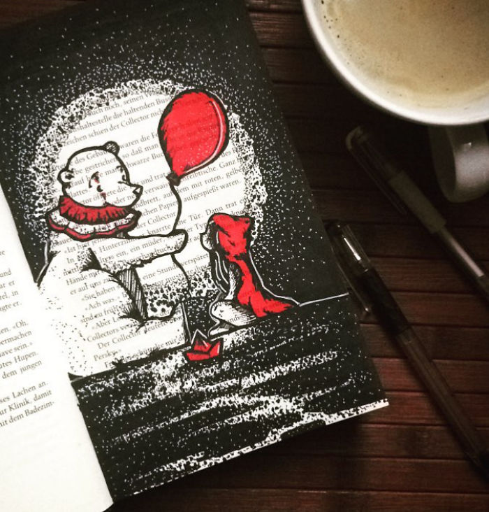 I Use Old Books To Create Art