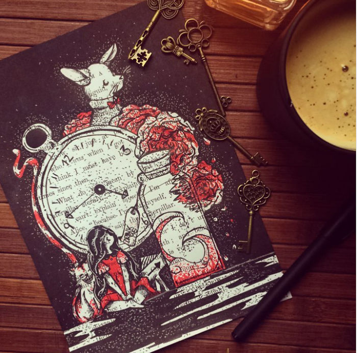 I Use Old Books To Create Art