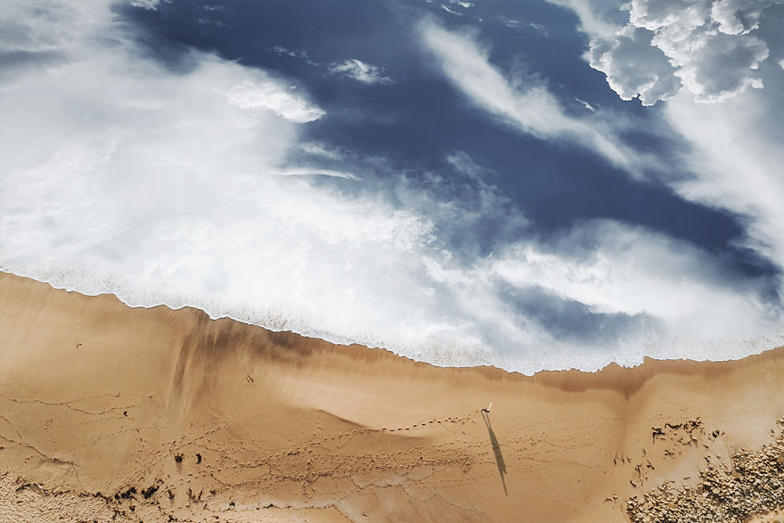 I Imagined What Happened If We Could Swim In The Clouds...