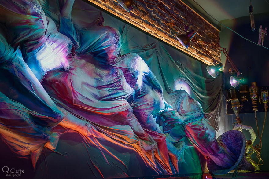 Bunch Of Artists Unite To Design The Interior Of This Surreal Bar And The Details Are Incredible Bunch Of Artists Unite To Design The Interior Of This Surreal Bar And The Details Are Incredible