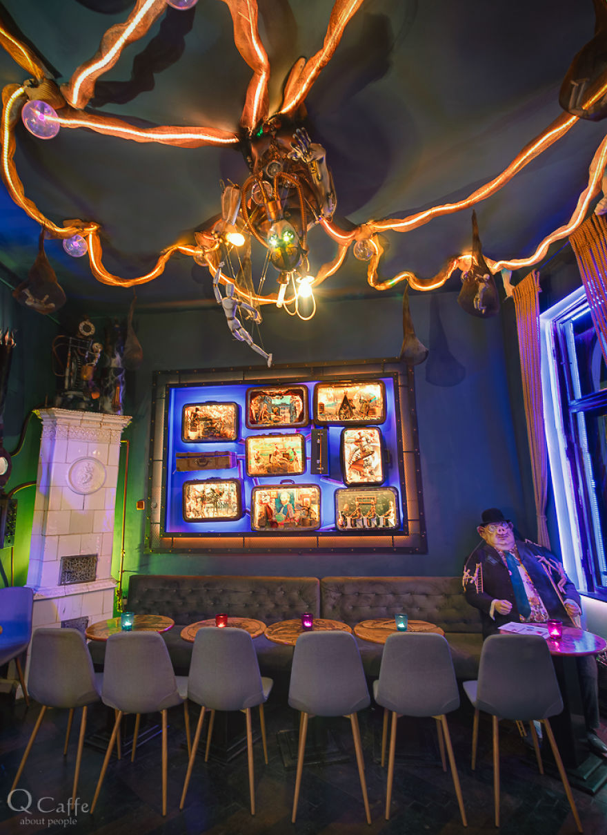 Bunch Of Artists Unite To Design The Interior Of This Surreal Bar And The Details Are Incredible Bunch Of Artists Unite To Design The Interior Of This Surreal Bar And The Details Are Incredible