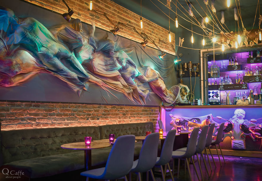 Bunch Of Artists Unite To Design The Interior Of This Surreal Bar And The Details Are Incredible Bunch Of Artists Unite To Design The Interior Of This Surreal Bar And The Details Are Incredible