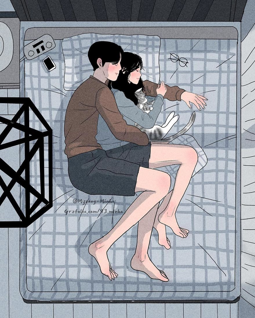 South Korea Illustrator Myeong-Minho Captures The Moments We’d Love To Freeze In Time In His Illustrations South Korea Illustrator Myeong-Minho Captures The Moments We’d Love To Freeze In Time In His Illustrations