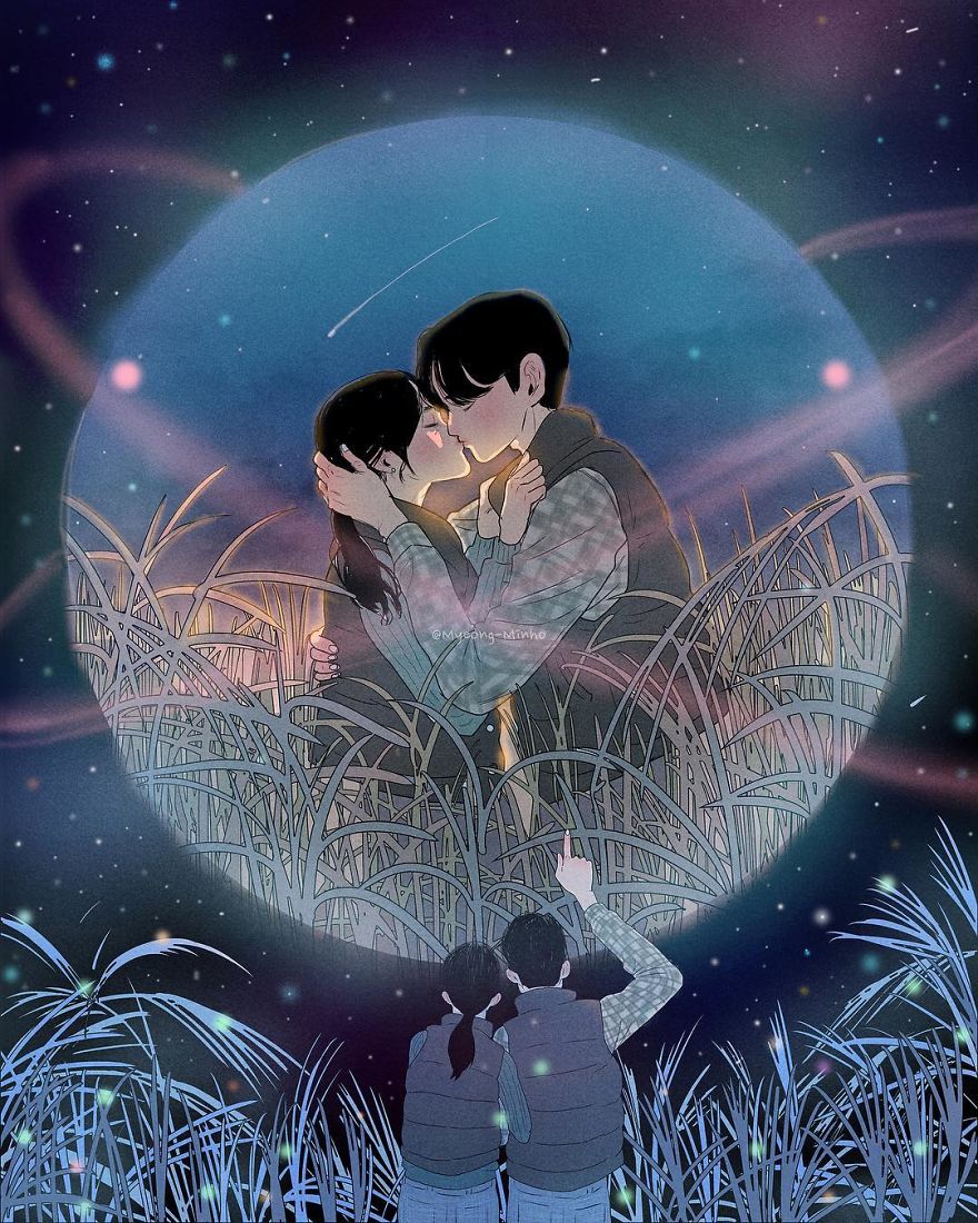 South Korea Illustrator Myeong-Minho Captures The Moments We’d Love To Freeze In Time In His Illustrations South Korea Illustrator Myeong-Minho Captures The Moments We’d Love To Freeze In Time In His Illustrations