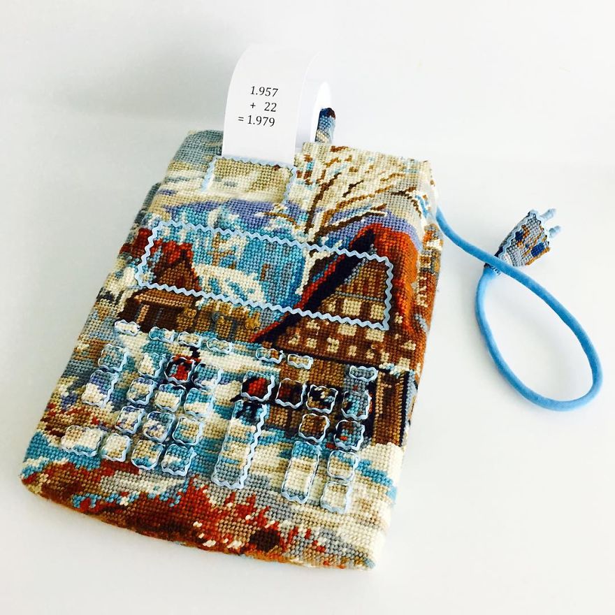 Swedish Artist Weaves Vintage Household Objects With Tapestry And The Result Is Incredible