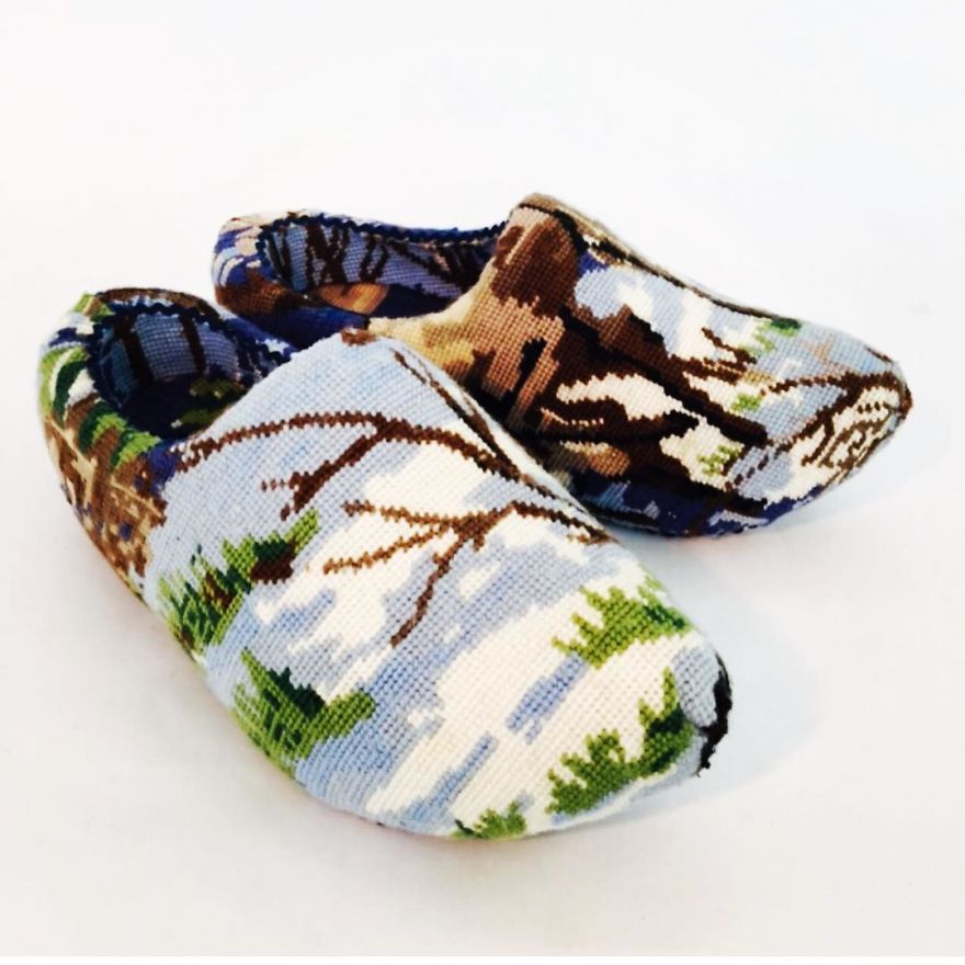 Swedish Artist Weaves Vintage Household Objects With Tapestry And The Result Is Incredible