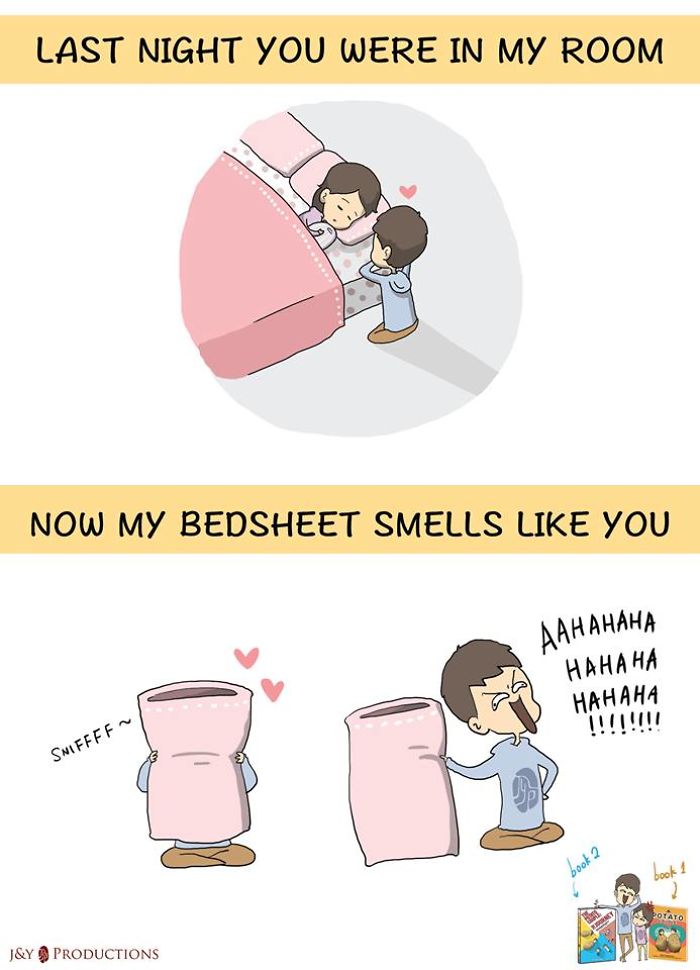 Not Gonna Wash The Bedsheet For A Year