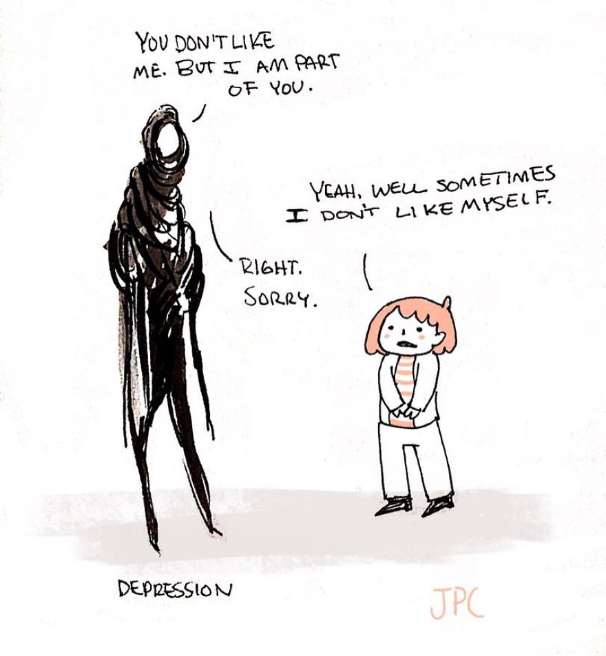 These Comics Perfectly Describe What It's Like To Have Depression And Anxiety