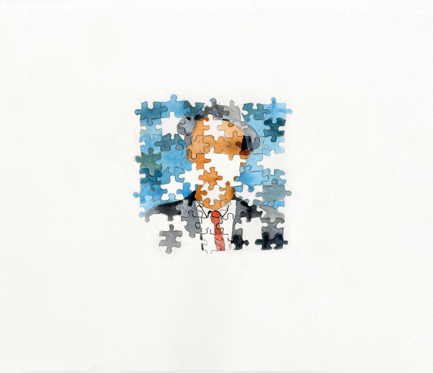 This Artist Found A Way To Teach A Path To Happiness... Through Paintings This Artist Found A Way To Teach A Path To Happiness... Through Paintings