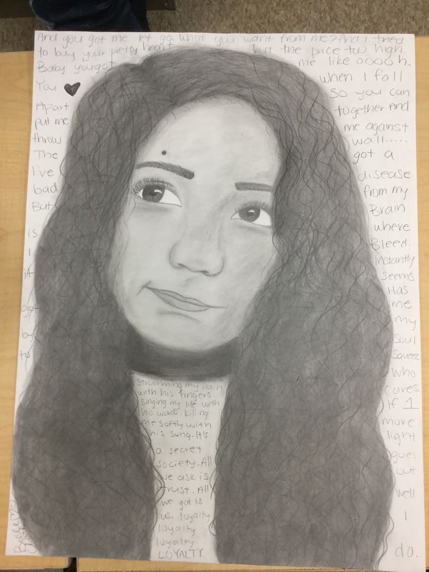 Two Weeks To Complete My Self Portrait