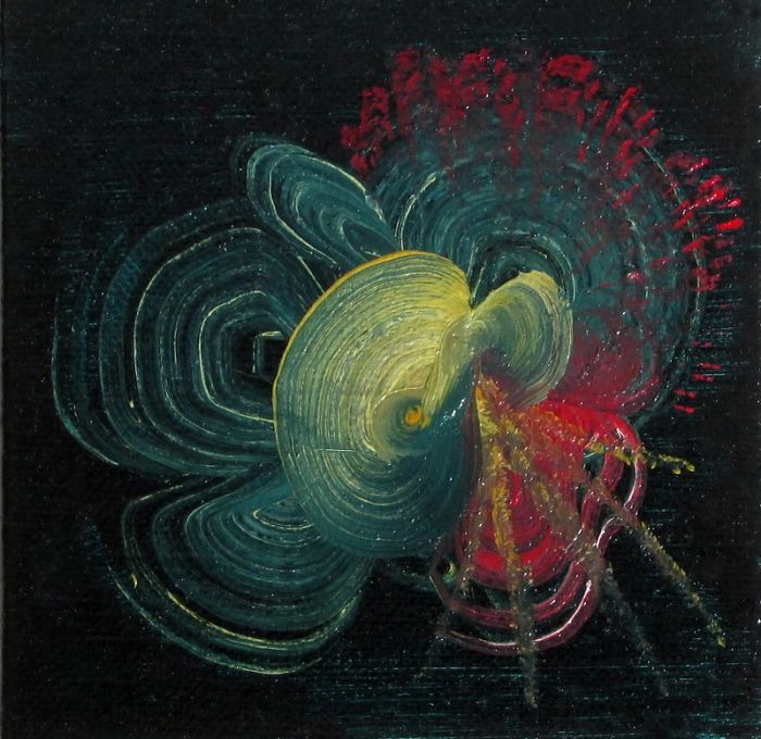 Uk Artist Genevieve Leavold Creates Dark Worlds Of Abstracted Natural Forms