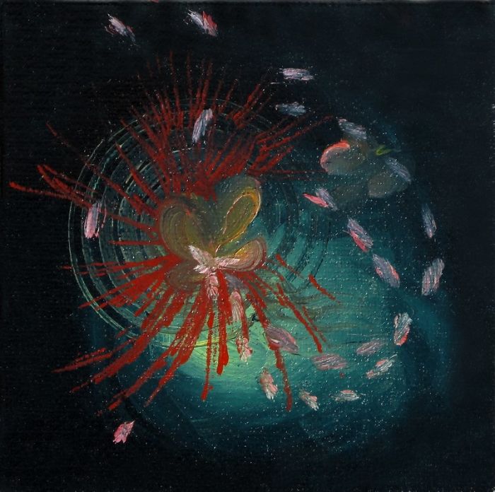 Uk Artist Genevieve Leavold Creates Dark Worlds Of Abstracted Natural Forms