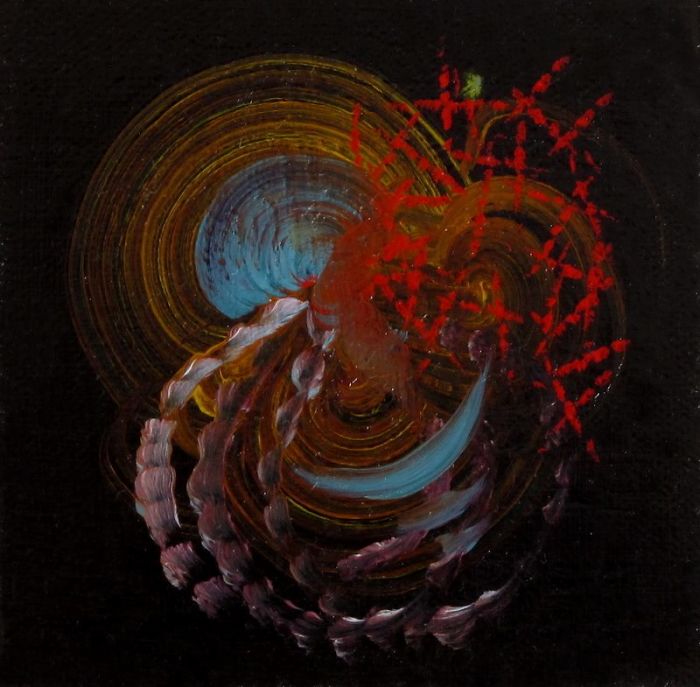 Uk Artist Genevieve Leavold Creates Dark Worlds Of Abstracted Natural Forms