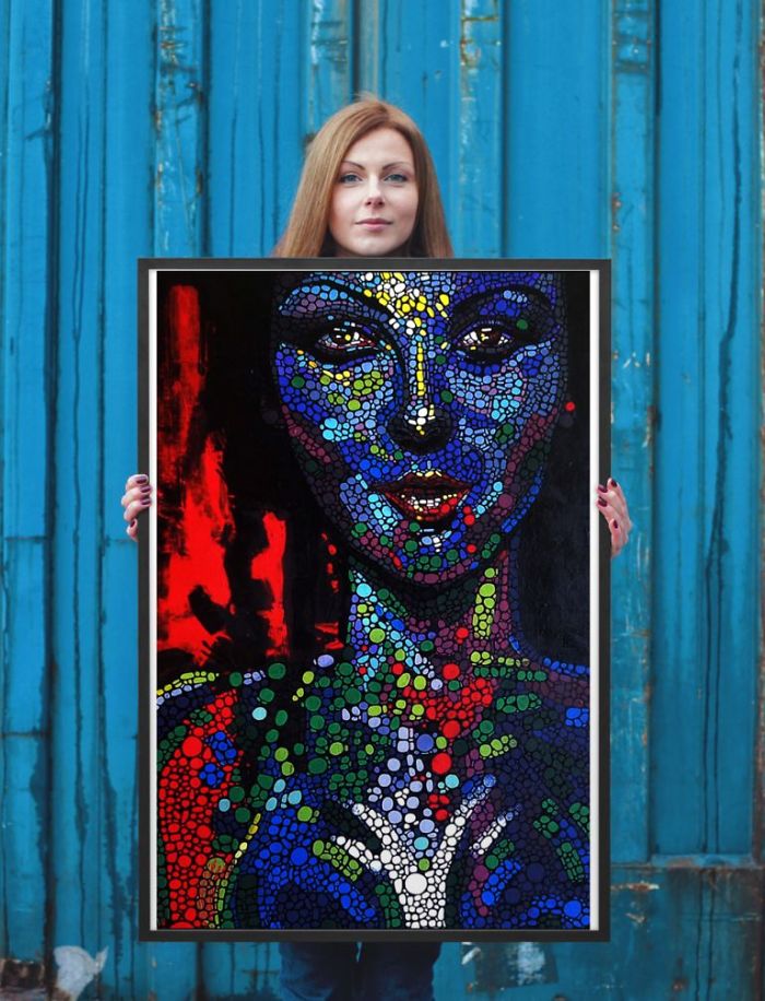 Colourful Art Explores Racism And Celebrates Africa