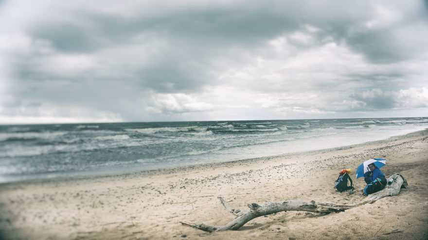 We Went 151,000 Steps In 3 Days By Lithuanian Coastline. From Latvian Border To Russian Border We Went 151,000 Steps In 3 Days By Lithuanian Coastline. From Latvian Border To Russian Border