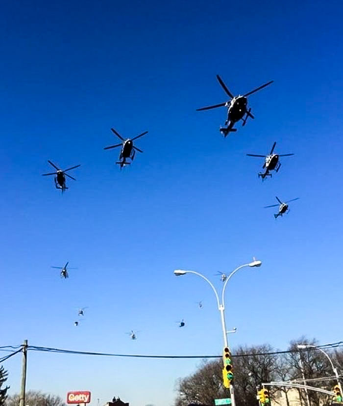 My View From NYPD Officer Ramos' Funeral Today