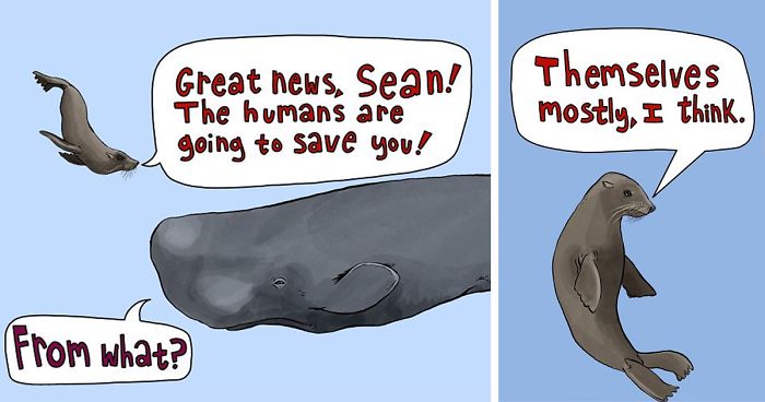 I Make Animal Comics To Cope With Anxiety