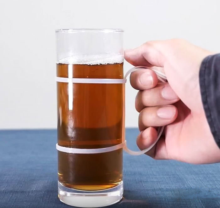 Way More Convenient Than Just Holding The Glass Itself.