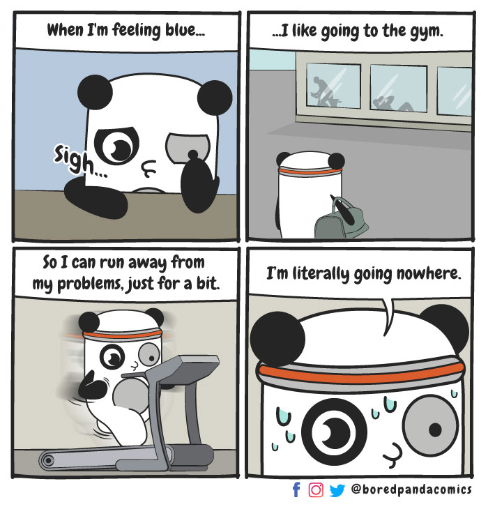 Comic #3: Exercise Distress