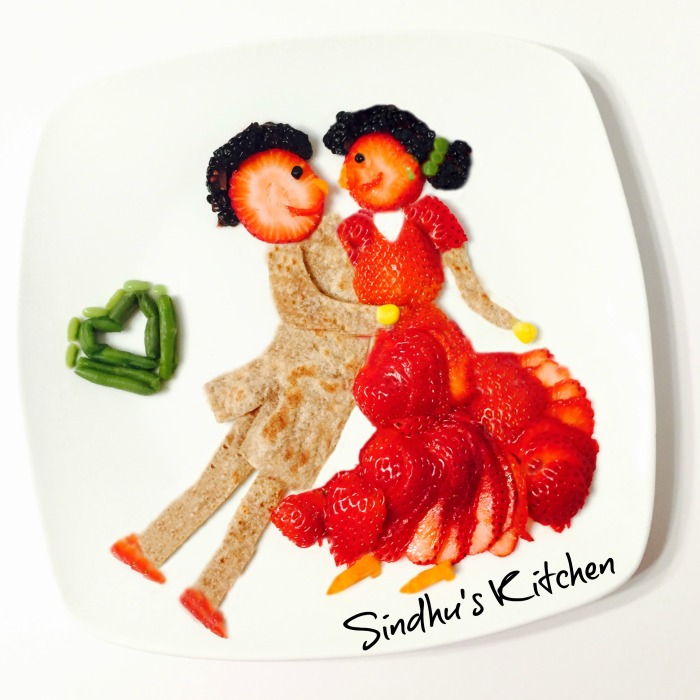 Valentine’s Day Special Food Art