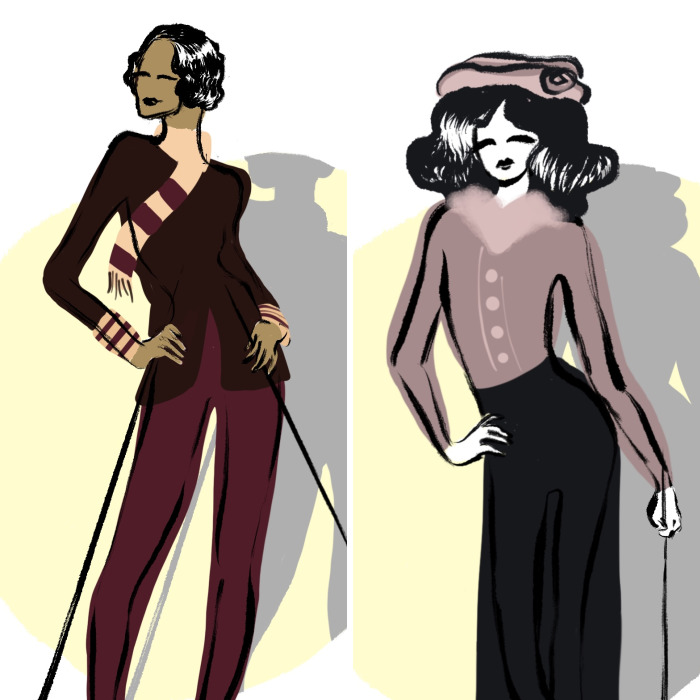 We Illustrated How Ski Fashion Has Changed Over Time