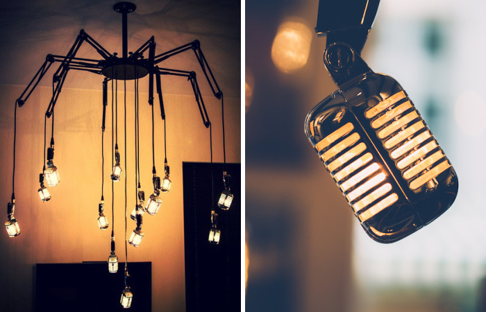 I Make Lamps From Microphones