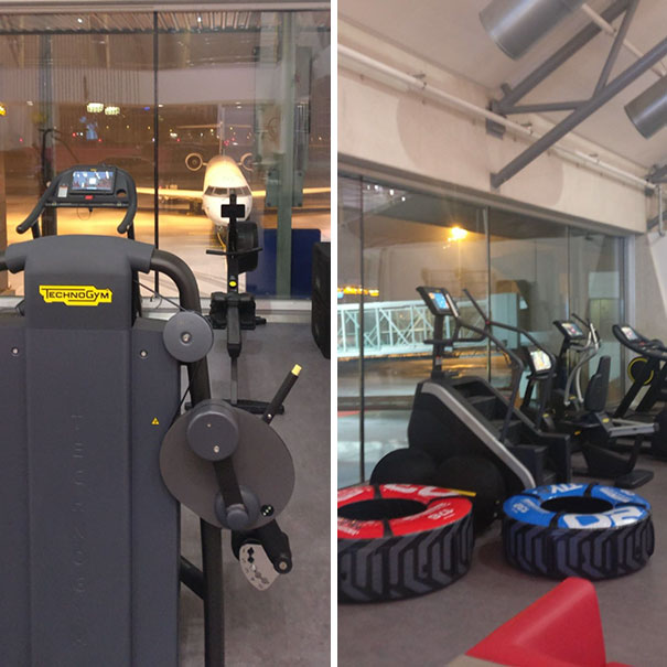 Tallinn Airport In Estonia Has Free To Use Gym Equipment In Departures