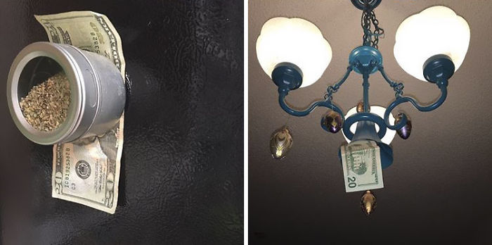 Dad Hides Money In His Daughter’s House Whenever He Visits, And Here’s Where She Found It So Far Dad Hides Money In His Daughter’s House Whenever He Visits, And Here’s Where She Found It So Far