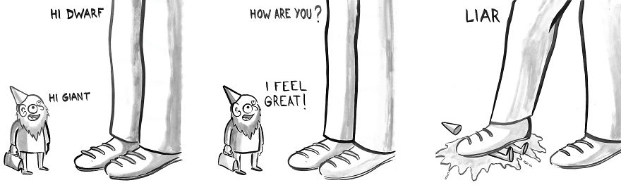 When Giant Met Dwarf