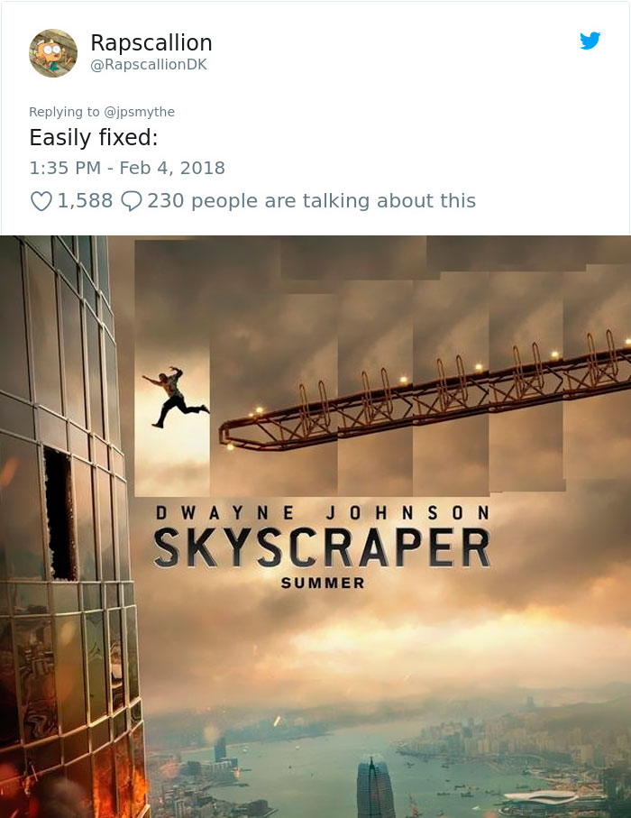 People Notice There's Something Wrong With The Rock's New Movie Poster, And Things Escalate Quickly