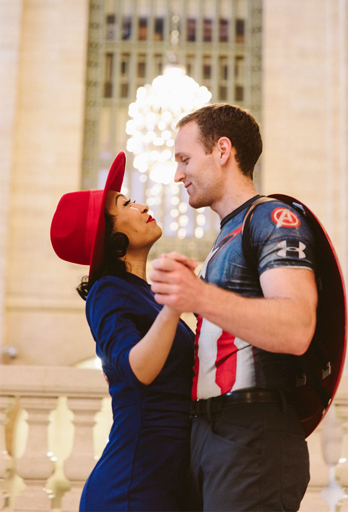 Instead Of Taking Boring Engagement Pics, This Couple Decided To Take It To The Next Level Instead Of Taking Boring Engagement Pics, This Couple Decided To Take It To The Next Level