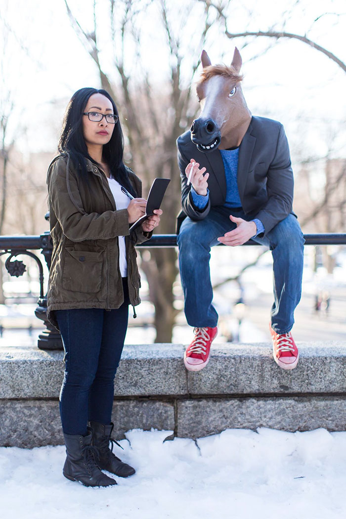 Instead Of Taking Boring Engagement Pics, This Couple Decided To Take It To The Next Level Instead Of Taking Boring Engagement Pics, This Couple Decided To Take It To The Next Level