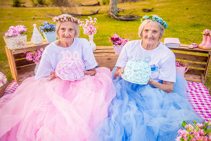 Twins Celebrating Their 100th Birthday