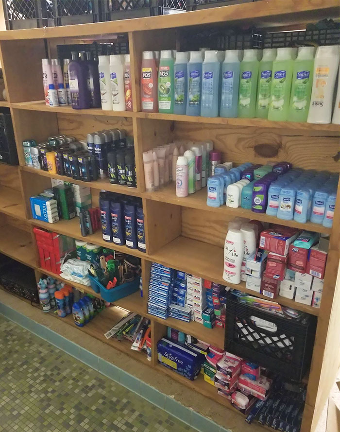 Wife Is A Kindergarten Teacher. A Couple Of The Teachers Started A "Comfort Closet" At Her School For Needy Kids To Get Hygiene Supplies And Clothes. All Donation Based