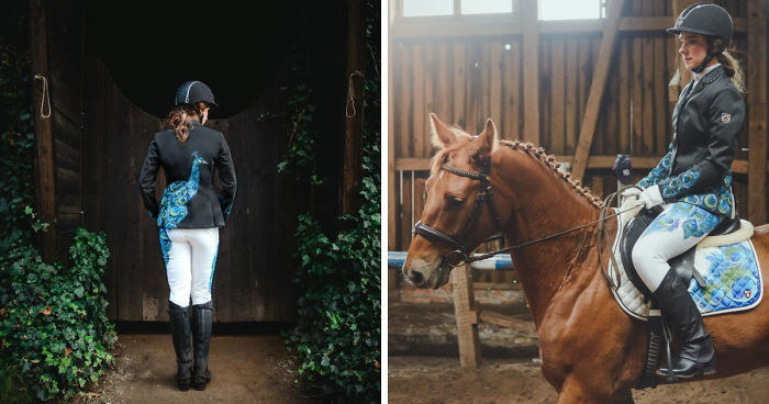 Hand-Painted Fashion For Horse Riders