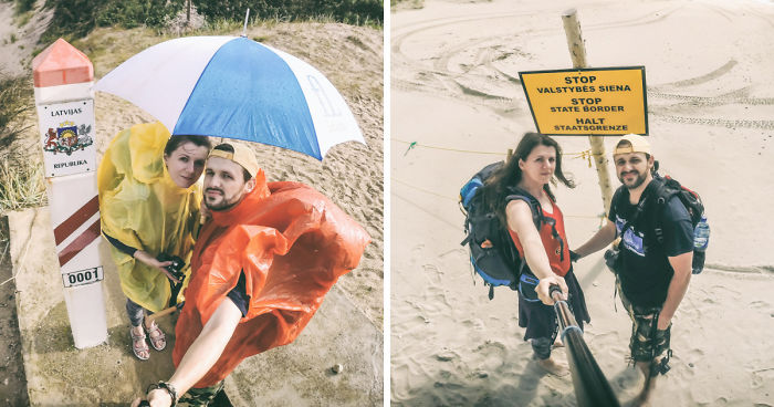 We Went 151,000 Steps In 3 Days By Lithuanian Coastline. From Latvian Border To Russian Border