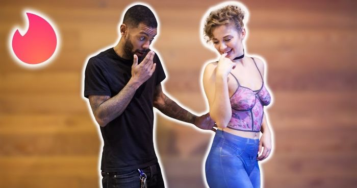 My Friend Wanted To Get Body Painted For A Tinder Date At The Mall, We Filmed The Entire Thing Hidden Camera