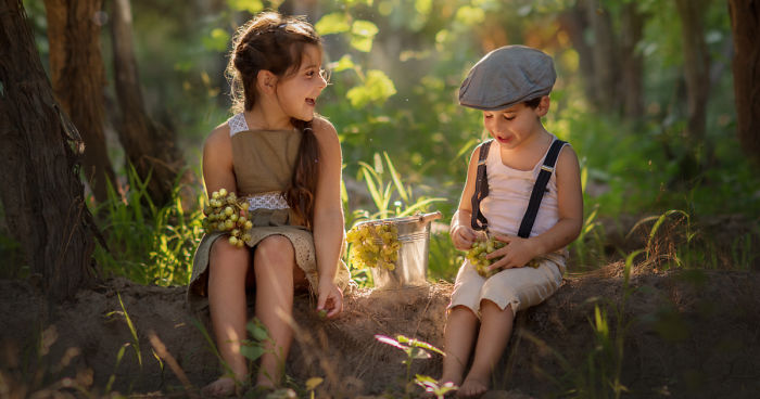 Images In A Vinyard, La Vendimia